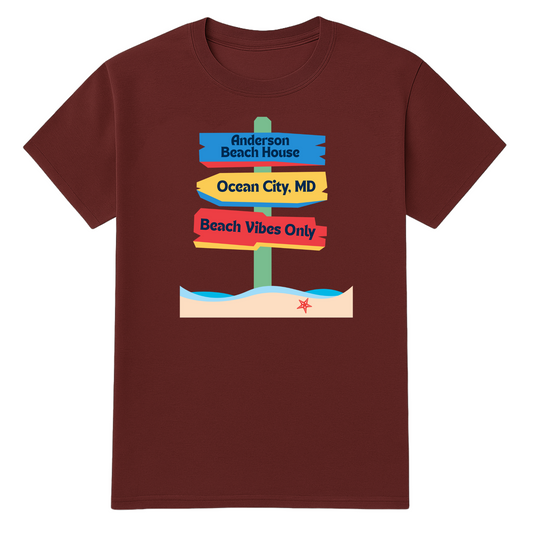 Beach House Vacation T-Shirt